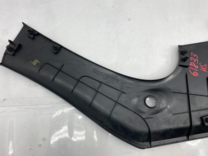 ⭕ 16-20 Tesla Model S Front Right Under Hood Apron Frunk Trim Panel 10