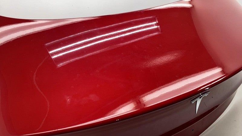 ⭕ 2017-2020 Tesla Model 3 M3 Rear Trunk Decklid Shell Panel Assembly Red PPMR