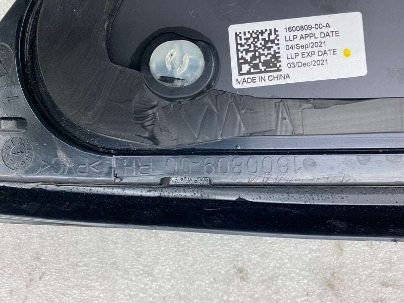 1600809 00 A ⭕ 2020 2021 2022 Tesla Model Y Rear Quarter QTR Window Glass Right 1600809-00-A