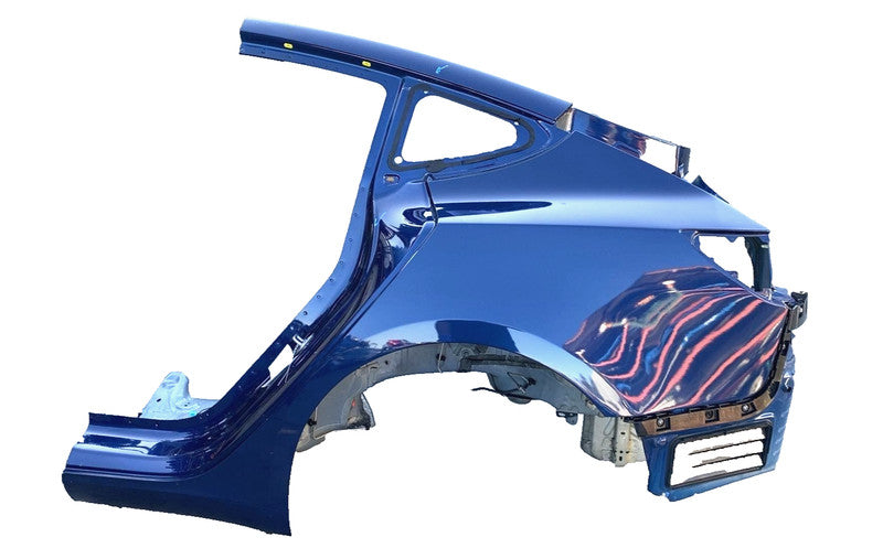 ⭕ 17-20 Tesla Model 3 Rear Left Quarter Panel Structural Frame Cut Blue - PPSB