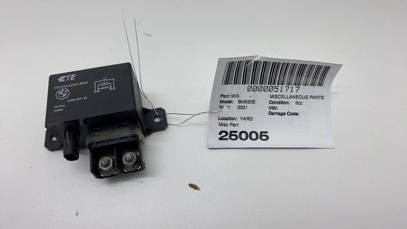2018 2019 2020 2021  BMW 530e G30 High Power Current Relay w/ Retentio