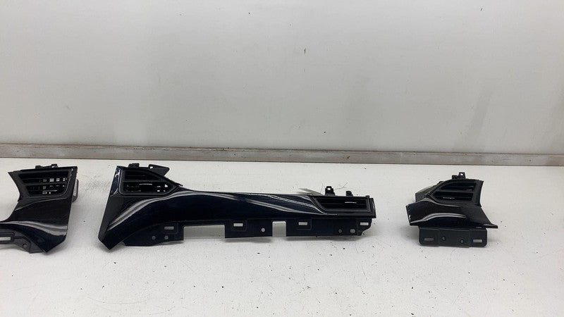109687800A 12-20 Model S X SET of Dash AC Air Vent Outlet Dashboard Trim Panel 1096878-00-A