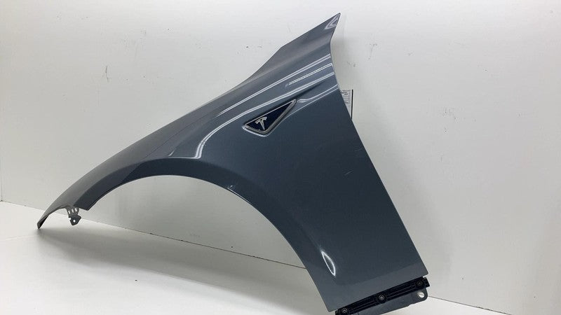 2012-2020 Tesla Model S Front Driver Side Fender Shell Panel Left LH Gray - PMNG