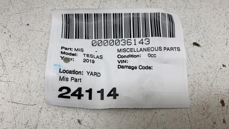 ⭕ 16-20 Model S Rear Trunk Liftgate Lid Spoiler Wing Carbon Fiber 1121