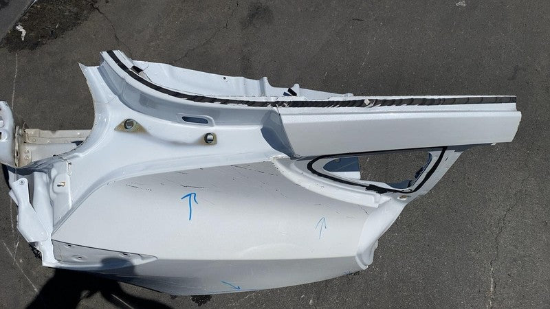 ⭕ 21-23 Tesla Model 3 Rear Right Quarter Panel Structural Frame Cut White PPSW