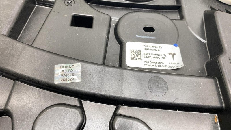 ⭕ 25-26 Model Y Front Left Door Window Regulator & Motor w/ Carrier 19