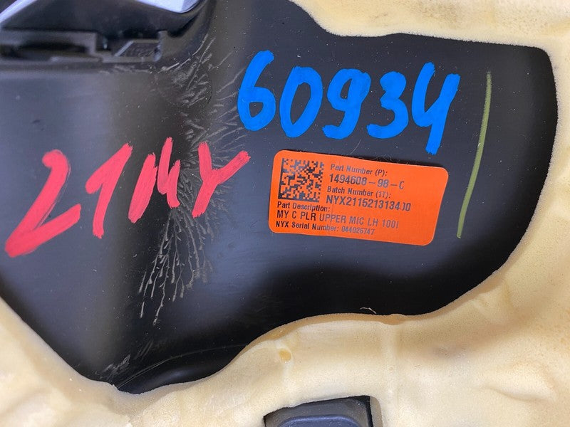 1494608 00 F ⭕ 2020-2023 Model Y Rear Driver Side Upper C-Pillar Trim Panel Left 1494608-00-F