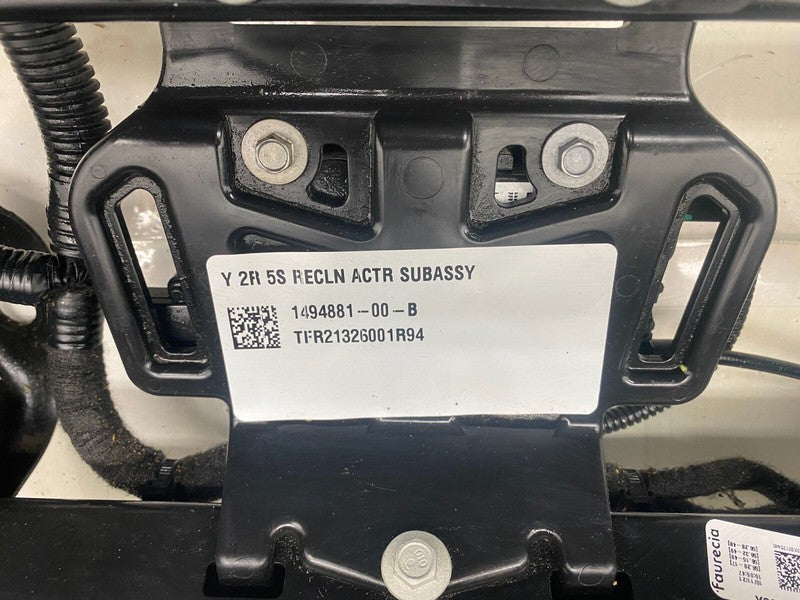 1494881-00-B ⭕ 2020-2022 Tesla Y MY Left 2nd Row Seat (5-Seater) Frame & Upper Cushion Black