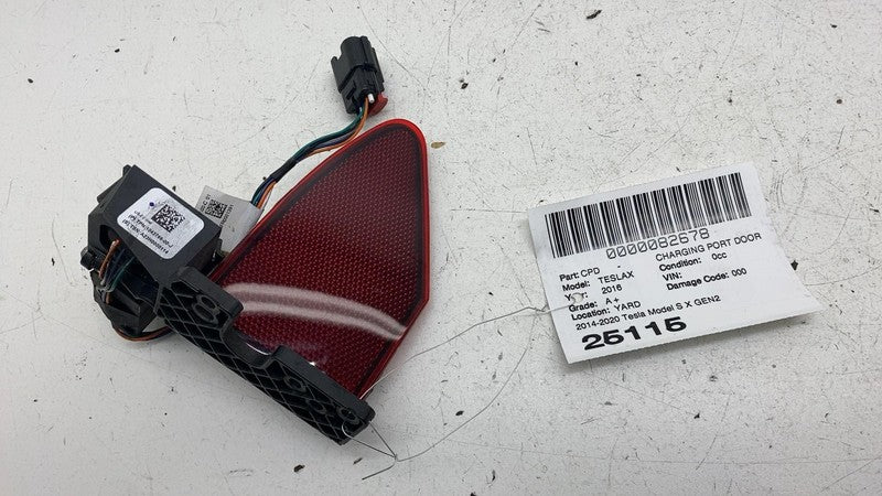 ⭕ 16-20 Tesla Model X Rear Taillight Lamp Charge Reflector Left LH 104