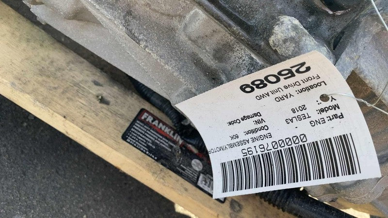 ⭕ 2017-2023 Model 3 Electric Engine Motor Front Drive Unit AWD 3DU 112