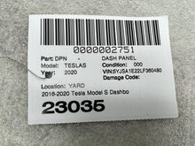 2018-2020 Tesla Model S Dashboard Instrument Panel Dash Trim Cover Black Assy
