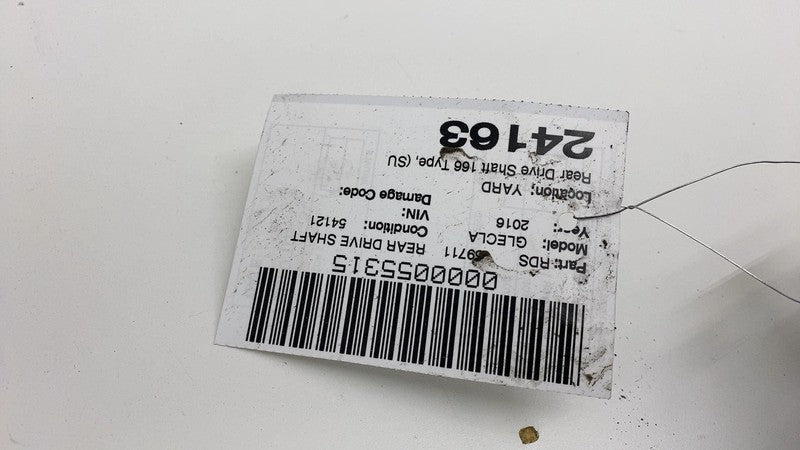 A 166 410 52 00 2016-2018 Mercedes-Benz GLE350 X166 Rear Drive Shaft Driveshaft Propeller RWD