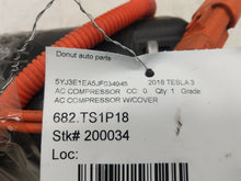 ⭕ 17-20 Tesla Model 3 Air Conditioning A/C Compressor Pump w/ NVH Shield Cover