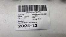⭕ 12-20 Model S X Set of 6 Bumper Parking Assist Sensor Silver PMSS 1048473-02-A