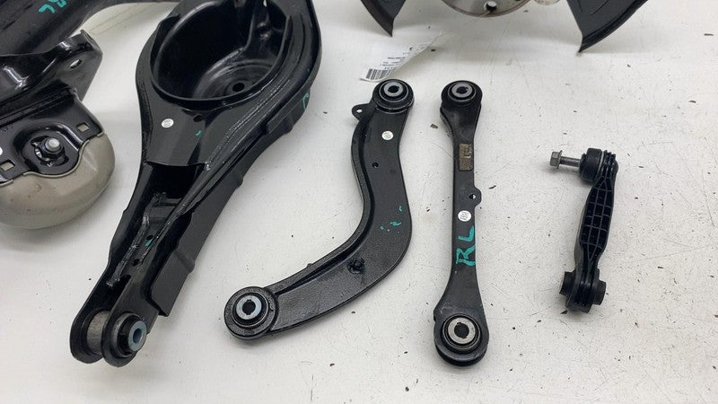 31681837 ⭕ 21-23 Polestar 2 Front Left Knuckle w/ Rear Upper & Lower Control Arm 31681837
