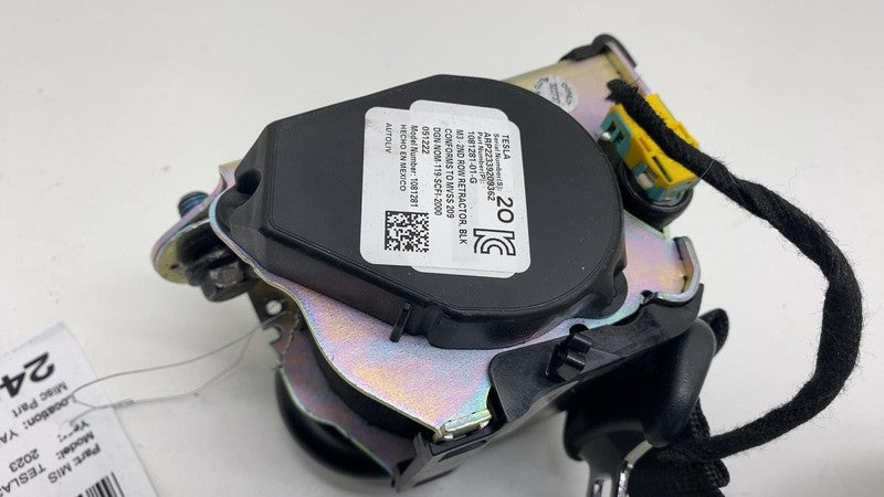 1081281 01 G 2017-2023 Tesla Model 3 M3 Rear Left or Right 2nd Row Seatbelt Retractor LH = RH