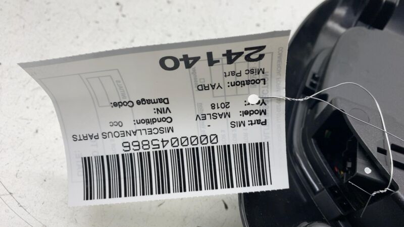 06700904880 ⭕ 2017-2020 Levante Overhead Roof Console Dome Light Lamp Switch OEM 06700904880