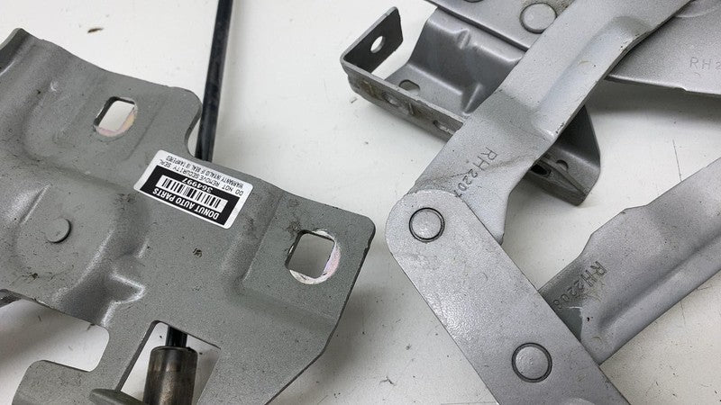 31688415 ⭕ 2021-2023 Polestar 2 PAIR Front Left & Right Hood Bonnet Hinge w/ Shock Strut