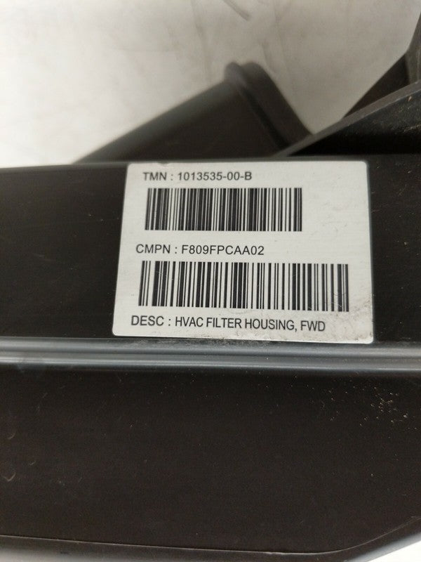 1006384 00 C ⭕ 12-15 Model S AC Conditioner Air Conditioning HVAC Filter Housing 1013535-00-B