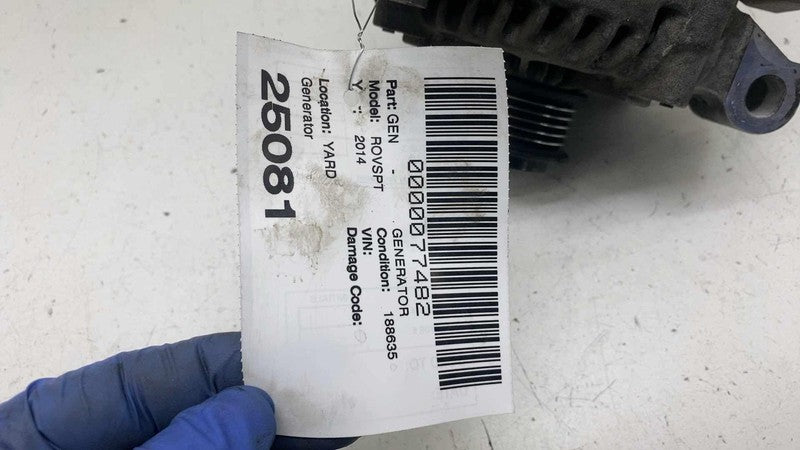 E34-021080-0230 ⭕ 14-22 Land Rover Range Rover Sport Engine Alternator Generator E340210800230