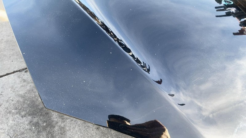 2012-2015 Tesla Model S MS Front Bonnet Hood Shell Panel Assembly Black - PBSB