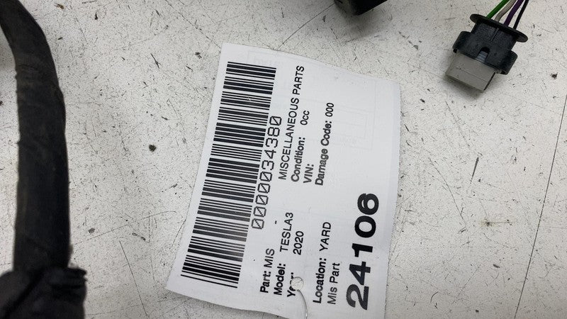 ⭕ 17-23 Model 3 M3 Thermal Sub Battery Wiring Harness Cable Wire Loom 