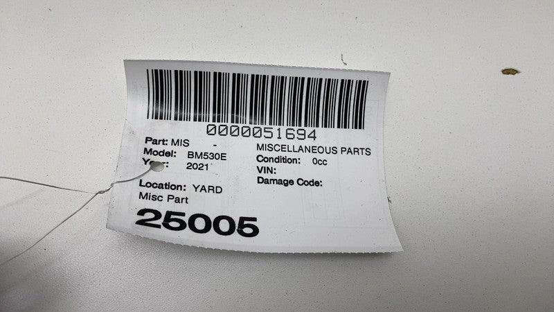 7333059 2017-2023 BMW 530e 530i G30 SET of Front & Rear Door Upper & Lower Hinge Black