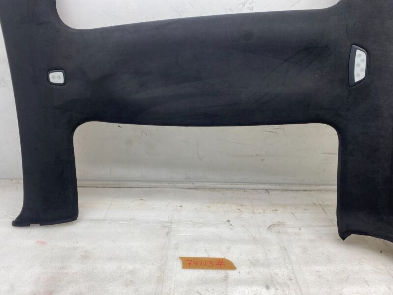 2016-2020 Tesla Model X Overhead Roof Headliner Ceiling Cover Ultrasuede Black