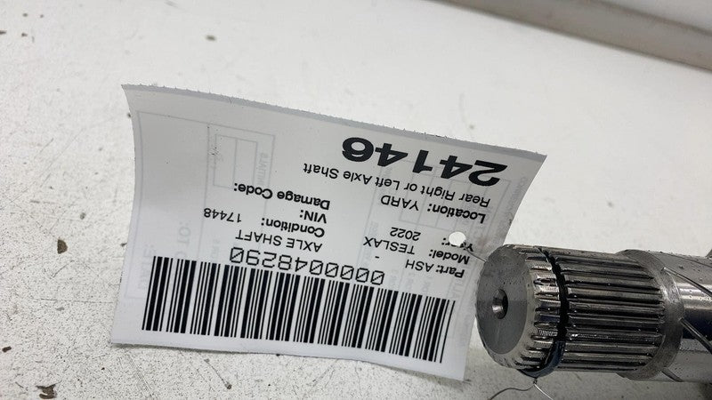 142016200A 2021-2023 Tesla Model X Rear Passenger Side CV Axle Shaft Halfshaft Right RH AWD