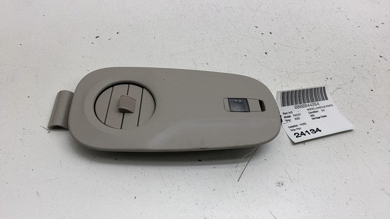 55057421AC 17-24 Chrysler Pacifica Rear 3rd Row Roof Air Vent Trim w/ Dome Light 55057421AC