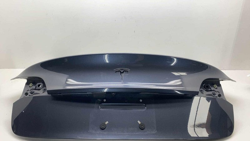 ⭕ 2017-2020 Tesla Model 3 M3 Rear Trunk Decklid Shell Panel Assembly Gray PMNG