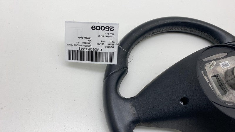 2012-2020 Tesla Model S X Driver Steering Wheel Black Assembly 1005279