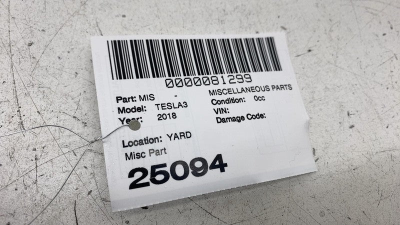 1119904-00-C ⭕ 2017-2023 Tesla Model 3 Front Windshield Interior View Mirror OEM 1119904-00-C