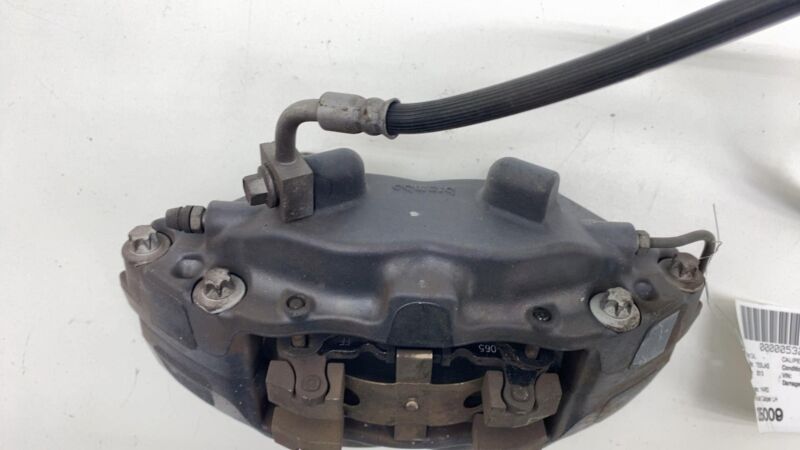 2012-2015 Tesla Model S MS Front Driver Side Caliper w/ Brake Hose Line Left LH