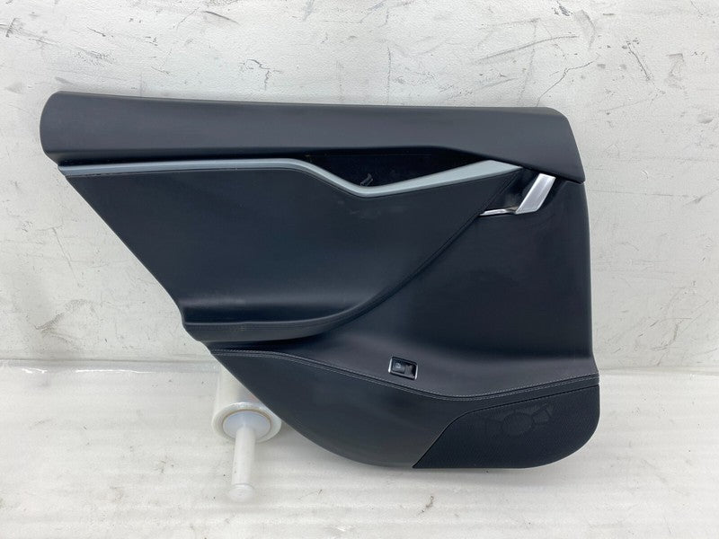 ⭕ 2012-2020 Tesla Model S Rear Left Interior Door Panel Trim Card Cover LH Assy