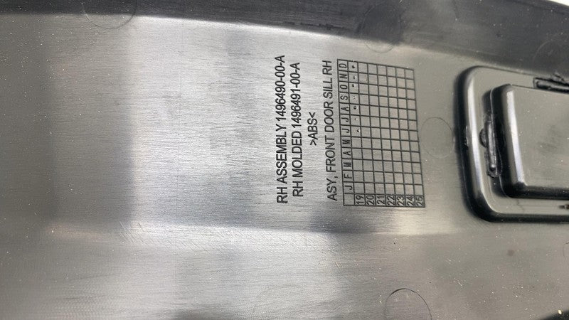 ⭕ 16-20 Model X Front Passenger Side Door Sill Trim Panel Right RH 149