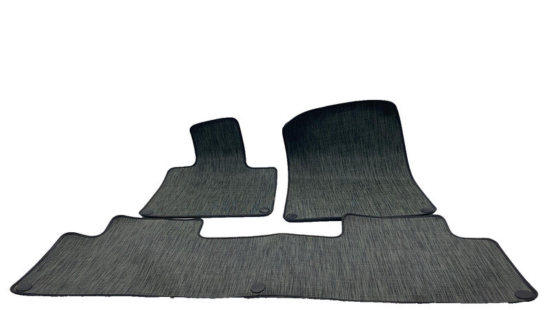 PT01146631A ⭕ 2025 Rivian R1S Front & Rear Floor Carpet Mat Cover SET of 3 OEM PT01146631-A