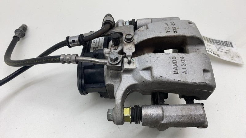 1044782 2017-2023 Tesla Model 3 M3 Rear Passenger Side Caliper w/ Brake Line Hose Right
