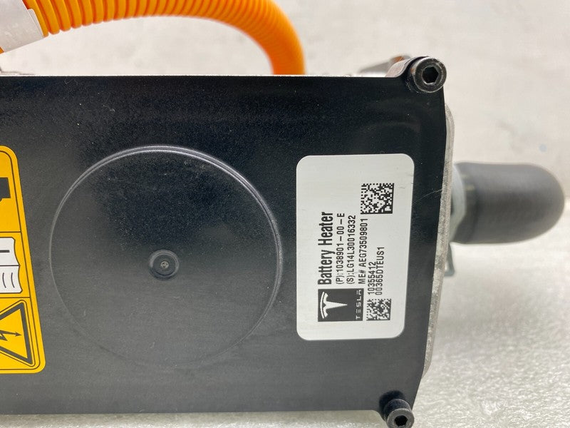 103890100E 12-20 Model S Electric Battery Heater + Wire Harness Loom & Bracket 1038901-00-E