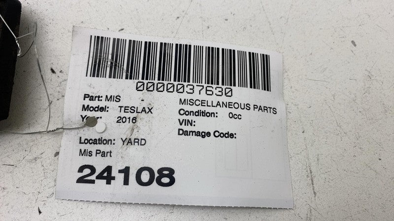 103236400C ⭕ 2016-2020 Tesla Model X Right B-Pillar Applique Glass w/ Seal RH 1032364-00-C