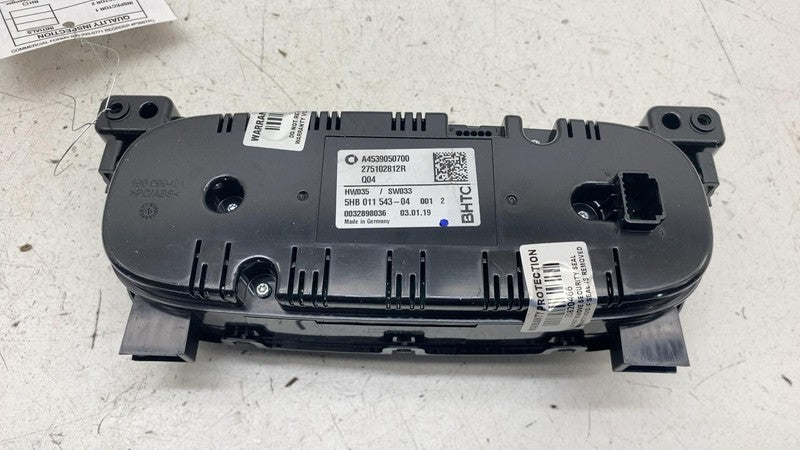 ⭕ 2019 Smart EQ Fortwo 2D Temperature Climate Control Panel Switch A45