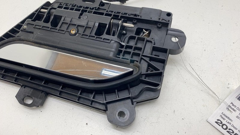 ⭕ 16-20 Model S MS Rear Left Exterior Door Handle Outer Silver PMSS 10