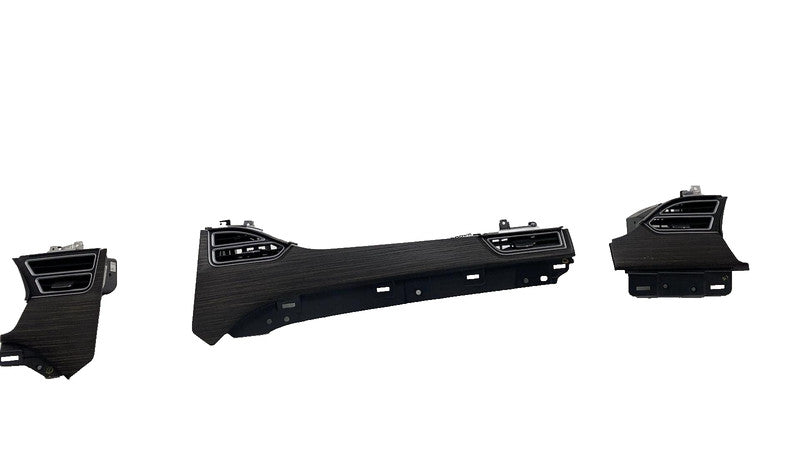 ⭕ 12-15 Model S Dash A/C Air Vent Outlet Dashboard Trim Panel SET 1004