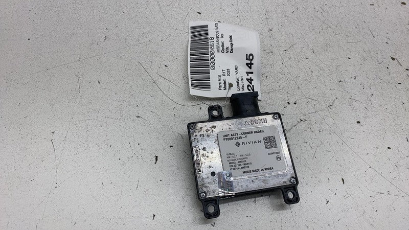 PT00012245F ⭕ 2022 2023 2024 Rivian R1T  Rear Corner Radar Blind Spot Radar OEM PT00012245-F