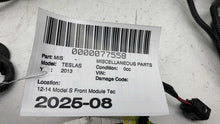 ⭕ 12-14 Model S Front Module Tech Package Wiring Harness Cable Wire 1004557-01-J