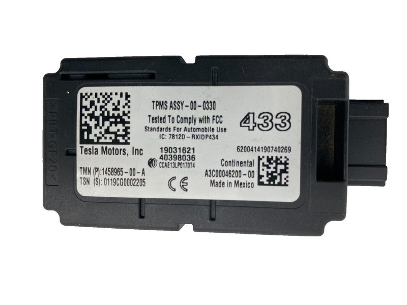 1458965 00 A ⭕2017-2023 Tesla Model 3 Tire Pressure Monitor Sensor TPMS Receiver 1458965-00-A