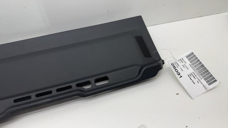 760 863 211 B ⭕ 18-24 Porsche Cayenne Rear Seat Trunk Floor Trim Panel Wall Cover 760863211B