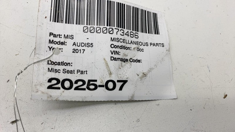 ⭕10-17 Audi S5 Front Right Side Memory Seat Control Module w/ Bracket 