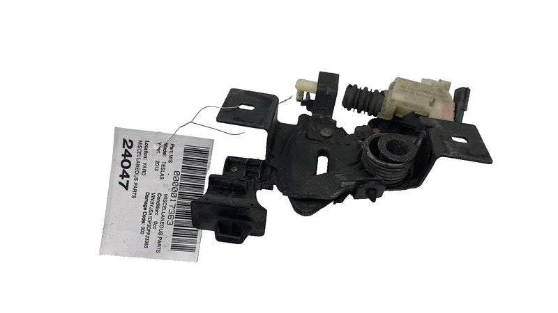600757200E ⭕ 12-15 Tesla Model S Front Frunk Hood Lock Latch Secondary Release 6007572-00-E