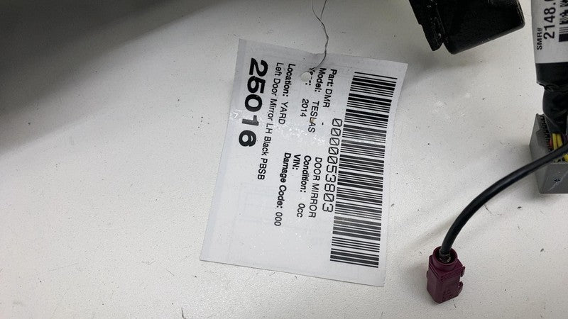 2012-2015 Tesla Model S Driver Exterior Rear View Door Mirror Left LH 